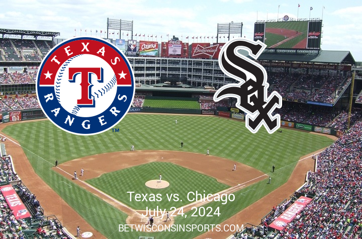 Preview: Chicago White Sox Clash with Texas Rangers on July 24, 2024
