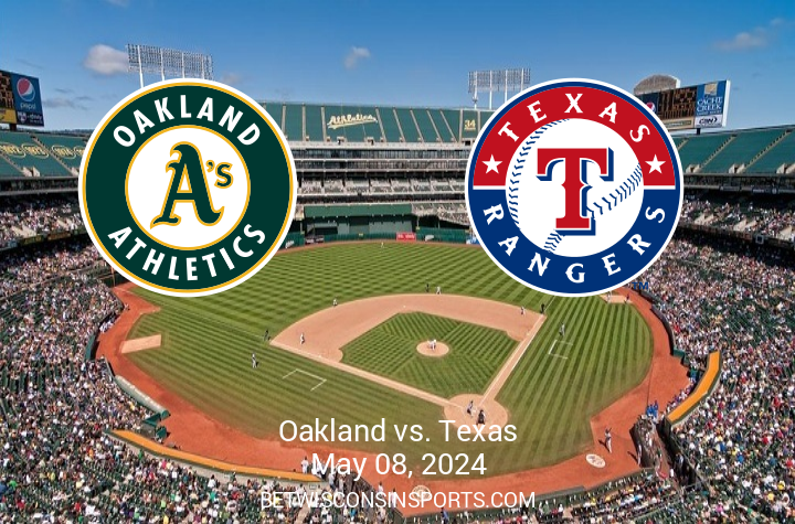 Clash at the Oakland Coliseum: Texas Rangers vs Oakland Athletics – May 8, 2024, Game Preview